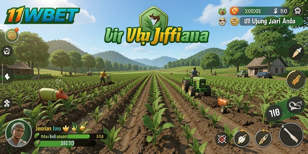 Gameplay 11WBET menunjukkan keindahan pertanian modern.