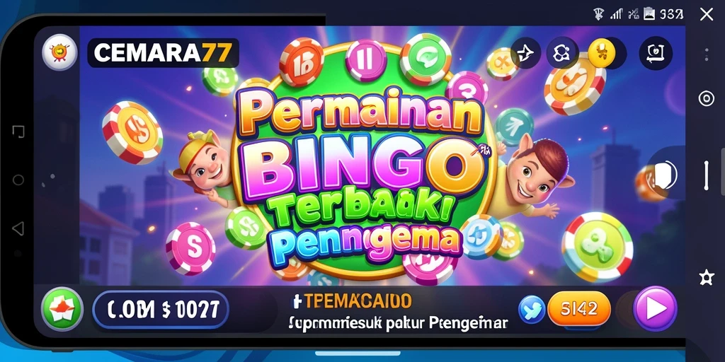 Tangkapan layar gameplay seru dari CEMARA77 yang menunjukkan suasana permainan Bingo.