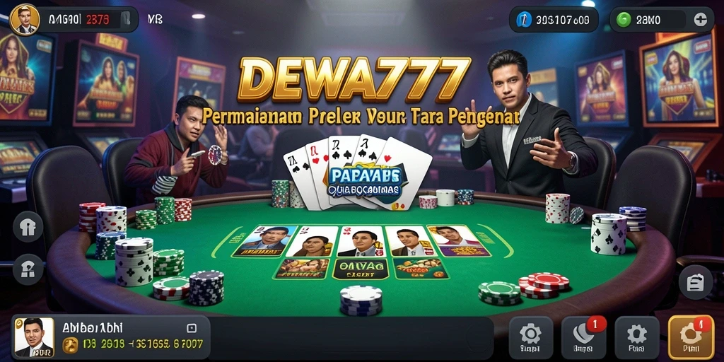 Tampilan gameplay DEWA777 yang mendebarkan dan menarik.