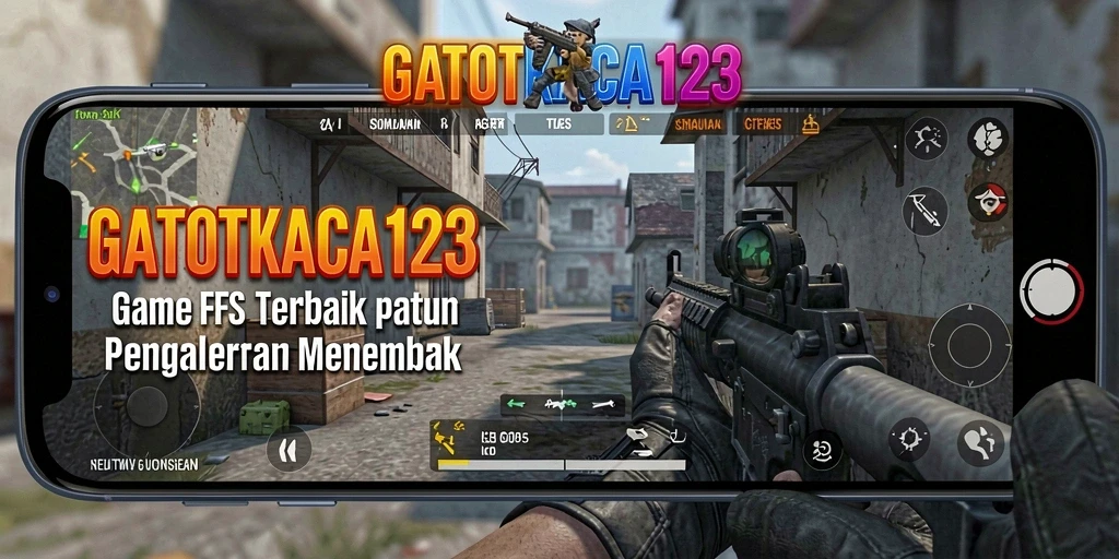 Tampilan menarik gameplay FPS di GATOTKACA123.