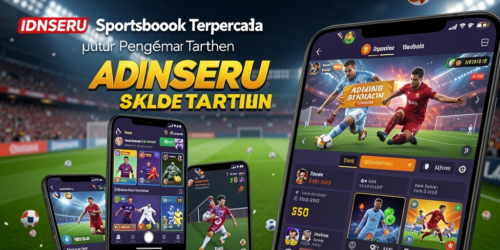 Tampilan gameplay IDNSERU dengan berbagai opsi taruhan olahraga.