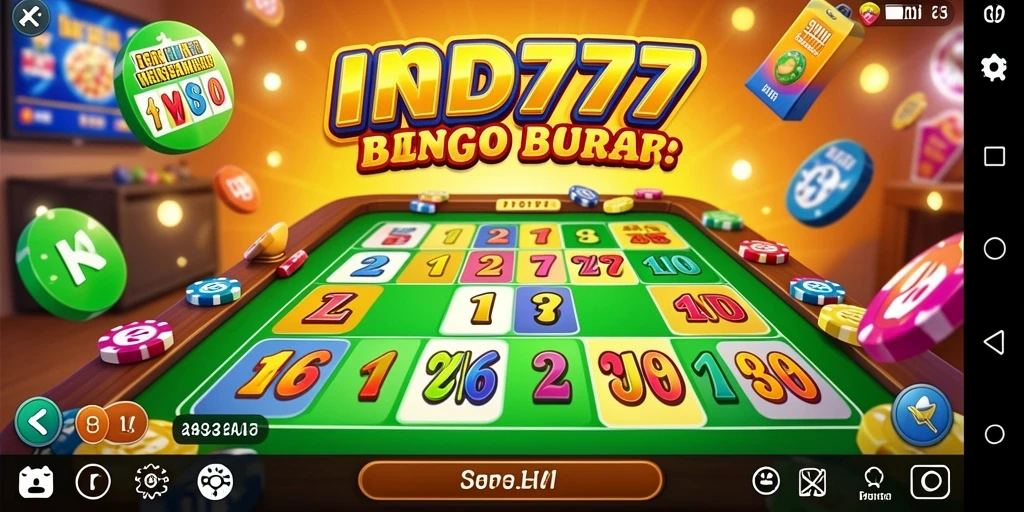 Tampilan gameplay Bingo yang menarik di IND777.