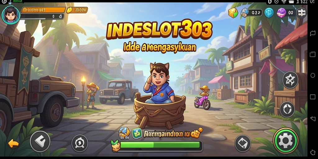 Screenshot gameplay INDESLOT303 menunjukkan keseruan permainan Idle yang memikat.