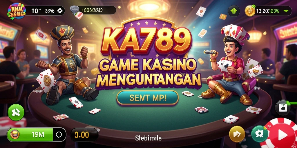 Tampilan gameplay KA789 yang memukau dalam suasana Kasino.
