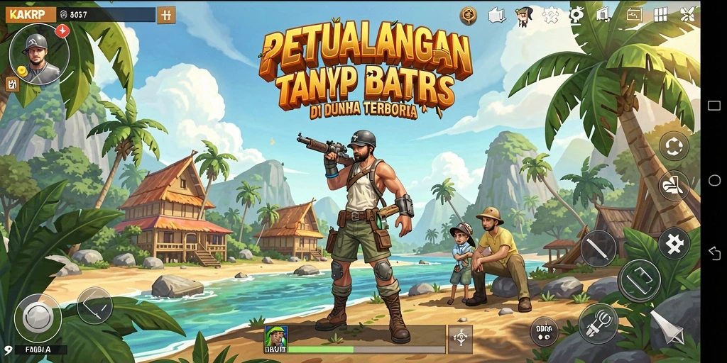 Gameplay KAKRP yang menakjubkan di dunia terbuka.