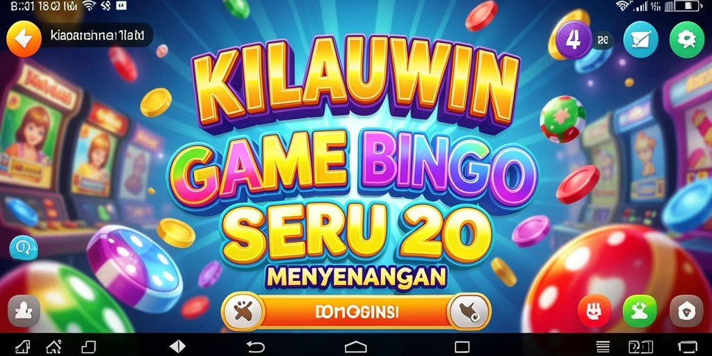 Gameplay seru KILAUWIN yang mengasyikkan dalam permainan Bingo.