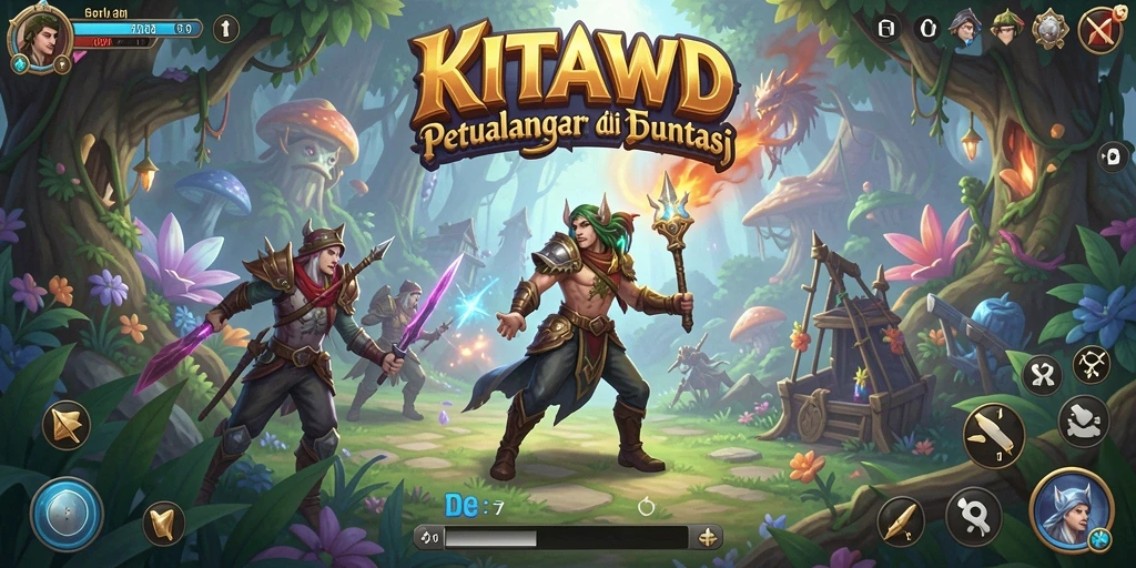 Tampilkan gameplay aksi seru dalam dunia petualangan yang menakjubkan di KITAWD.