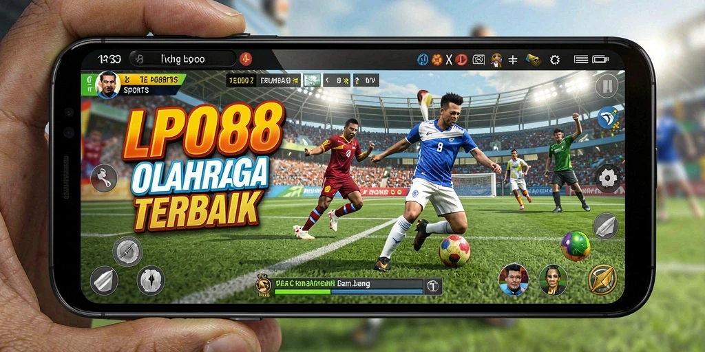Screenshot gameplay LPO88 menunjukkan aksi mendebarkan dalam olahraga.