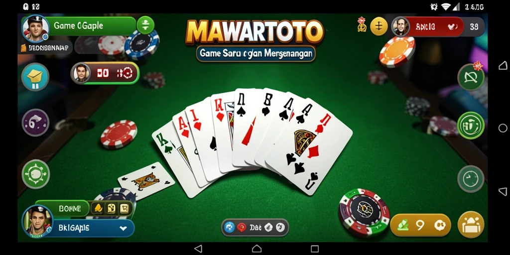 Tampilan gameplay seru dan interaktif di MAWARTOTO.