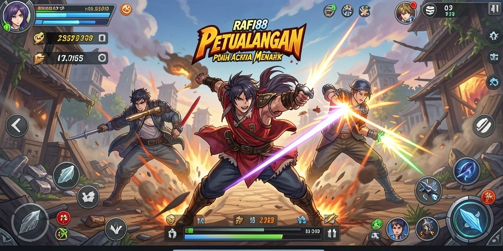 Tampilan gameplay RAFI88 yang dinamis dan menarik.