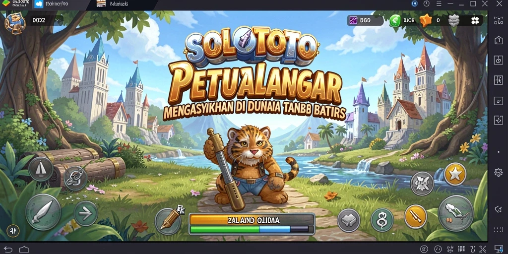 Gameplay SOLOTOTO yang menampilkan petualangan mendebarkan di berbagai dunia.